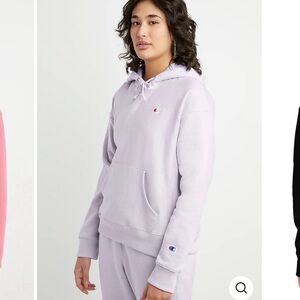 Champion Hoodie AND Joggers Matching Set Small, Urban Lilac reverse weave cotton